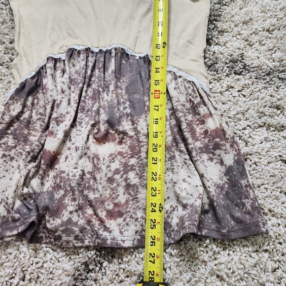 NWT Crazy Train Lace Sleeveless Tank Top - Picture 5 of 6